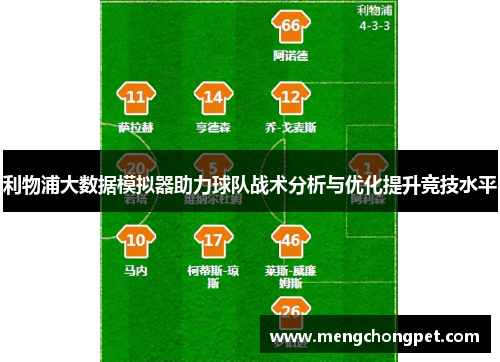 利物浦大数据模拟器助力球队战术分析与优化提升竞技水平